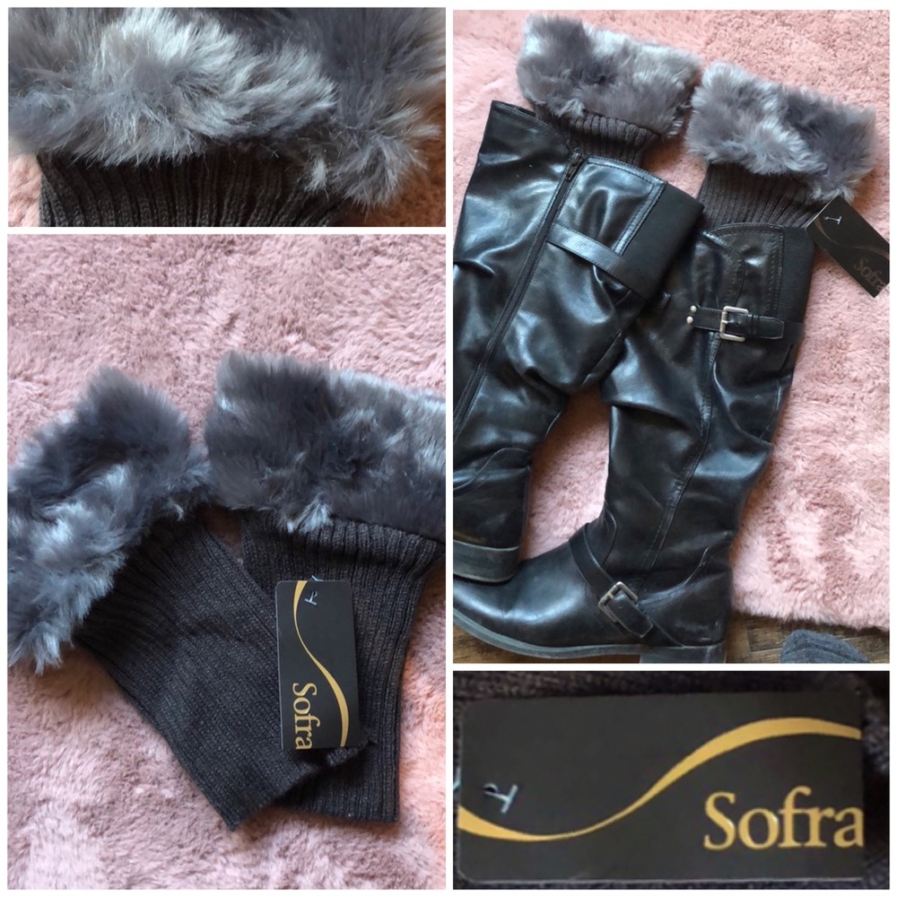 Faux Fur Boot Cuffs